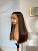18 inches raw SDD Bone Straight Wig