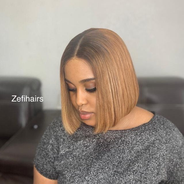 Zefi Super Silky Bob Wig - Ashblonde